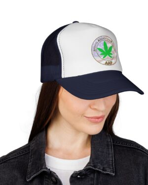 puff it up for freedom aap original freedom logo trucker cap
