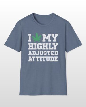 i love my highly adjusted attitude 420 tee