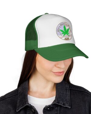 puff it up for freedom aap original freedom logo trucker cap