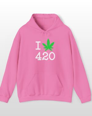 i love 420 stoner hoodie