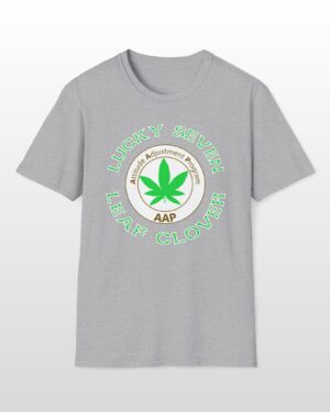 lucky seven leaf clover stoner tee