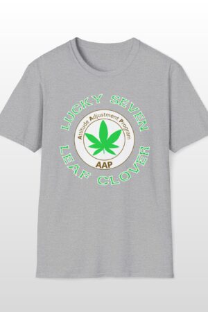 lucky seven leaf clover stoner tee