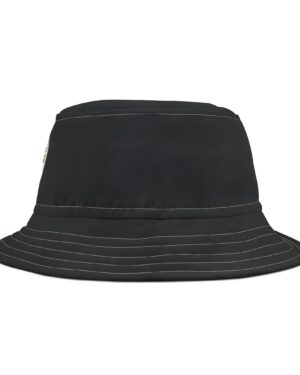 stoners lonely hearts club 420 black bucket hat