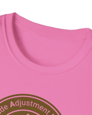 attitude adjustment program clear and gold badge 420 tee