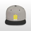 big dab energy 420 embroidered flat bill snapback cap
