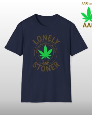 lonely stoner unisex softstyle t shirt perfect for casual vibes and celebrations