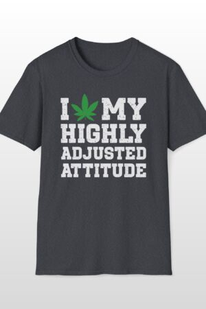 i love my highly adjusted attitude 420 tee