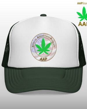 puff it up for freedom aap original freedom logo trucker cap
