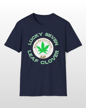 lucky seven leaf clover stoner tee