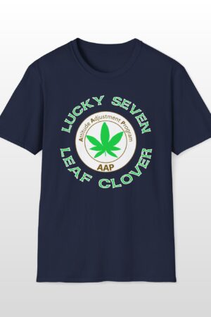 lucky seven leaf clover stoner tee