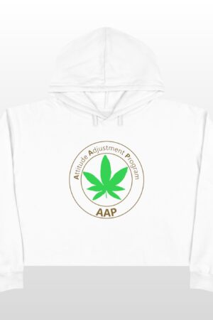 follow the program aap original crop hoodie