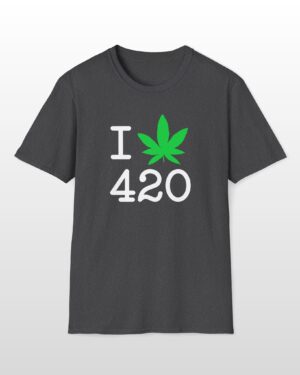 i love 420 tee