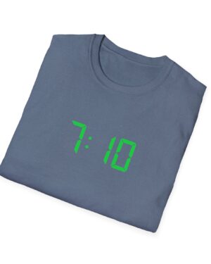 710 digital clock tee