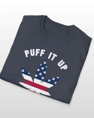 puff it up for freedom 420 tee