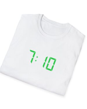 710 digital clock tee