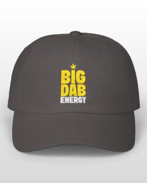embroidered big dab energy 420 dad hat