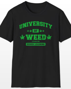 university of weed 420 tee