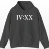 roman numerals 420 stoner hoodie