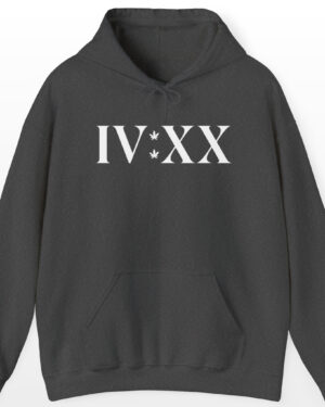 roman numerals 420 stoner hoodie