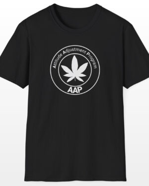 attitude adjustment program aap white 420 tee
