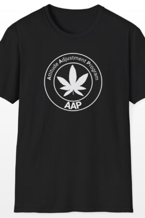 attitude adjustment program aap white 420 tee