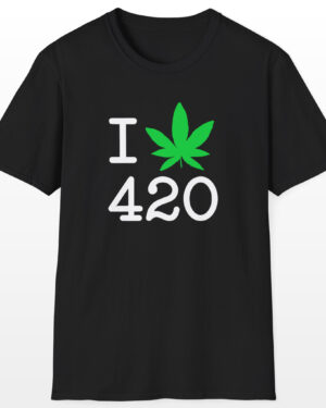 i love 420 tee