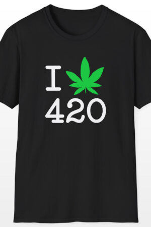 i love 420 tee