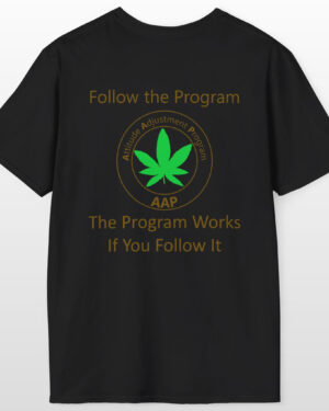 aap original the program works 2 sided 420 tee