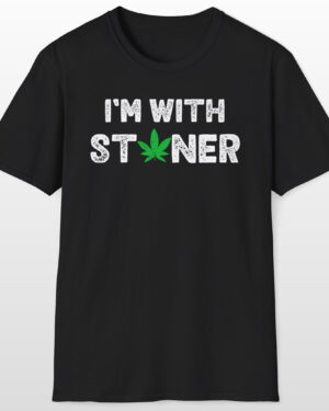 i'm with stoner 420 tee