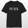 roman numerals 420 tee
