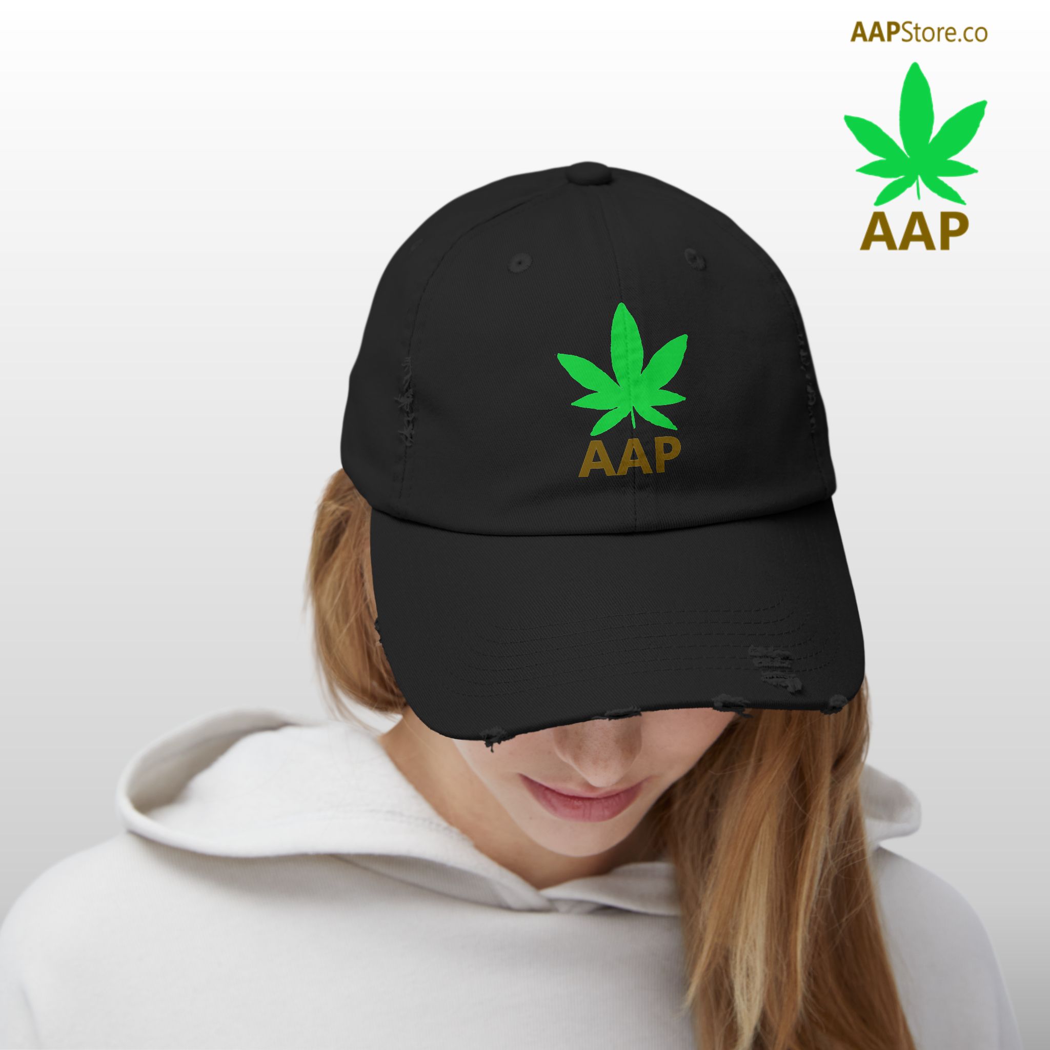 follow the program aap original aapstore.co logo distressed cap