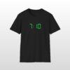 710 digital clock tee