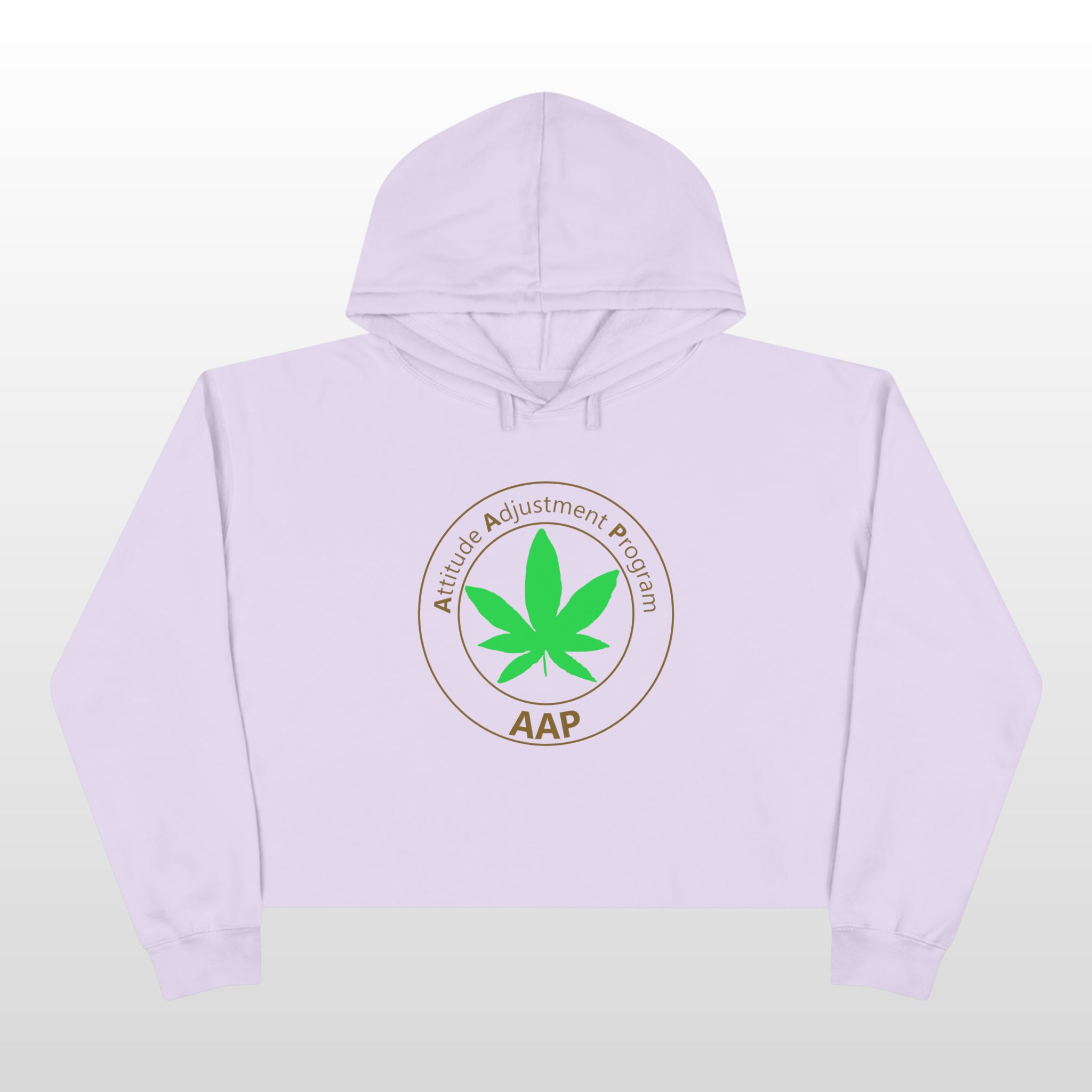 follow the program aap original crop hoodie