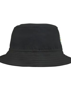 stoners lonely hearts club 420 black bucket hat