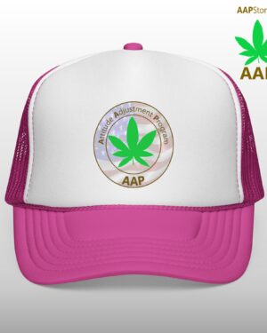 puff it up for freedom aap original freedom logo trucker cap