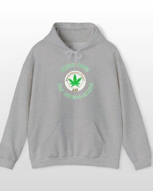 kiss me i'm highrish stoner hoodie