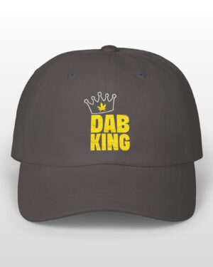 dab king embroidered 420 dad hat