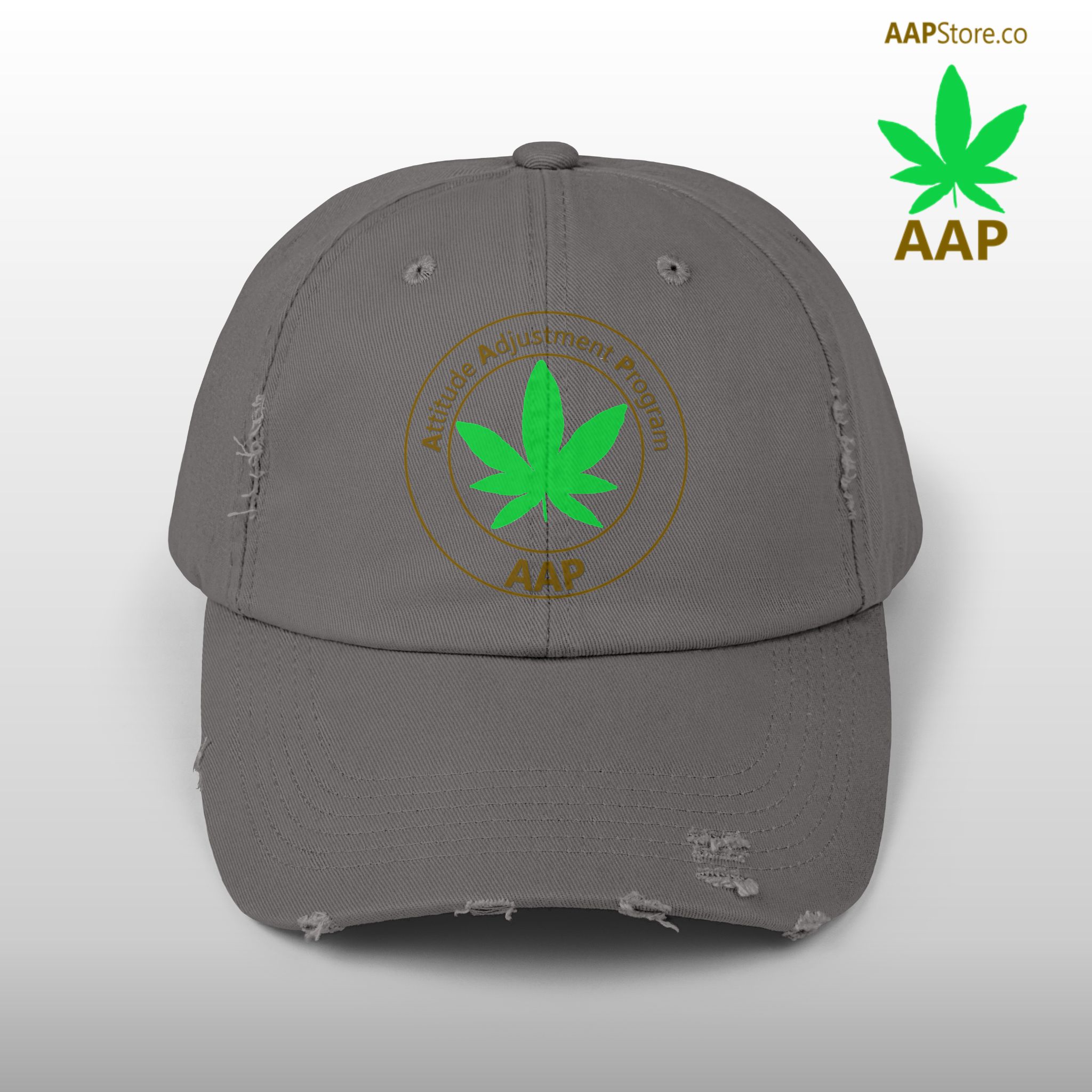 follow the program aap original distressed stoner cap