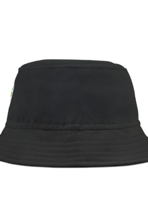 stoners lonely hearts club 420 black bucket hat