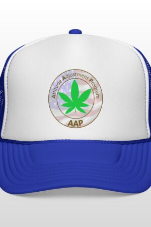 puff it up for freedom aap original freedom logo trucker cap
