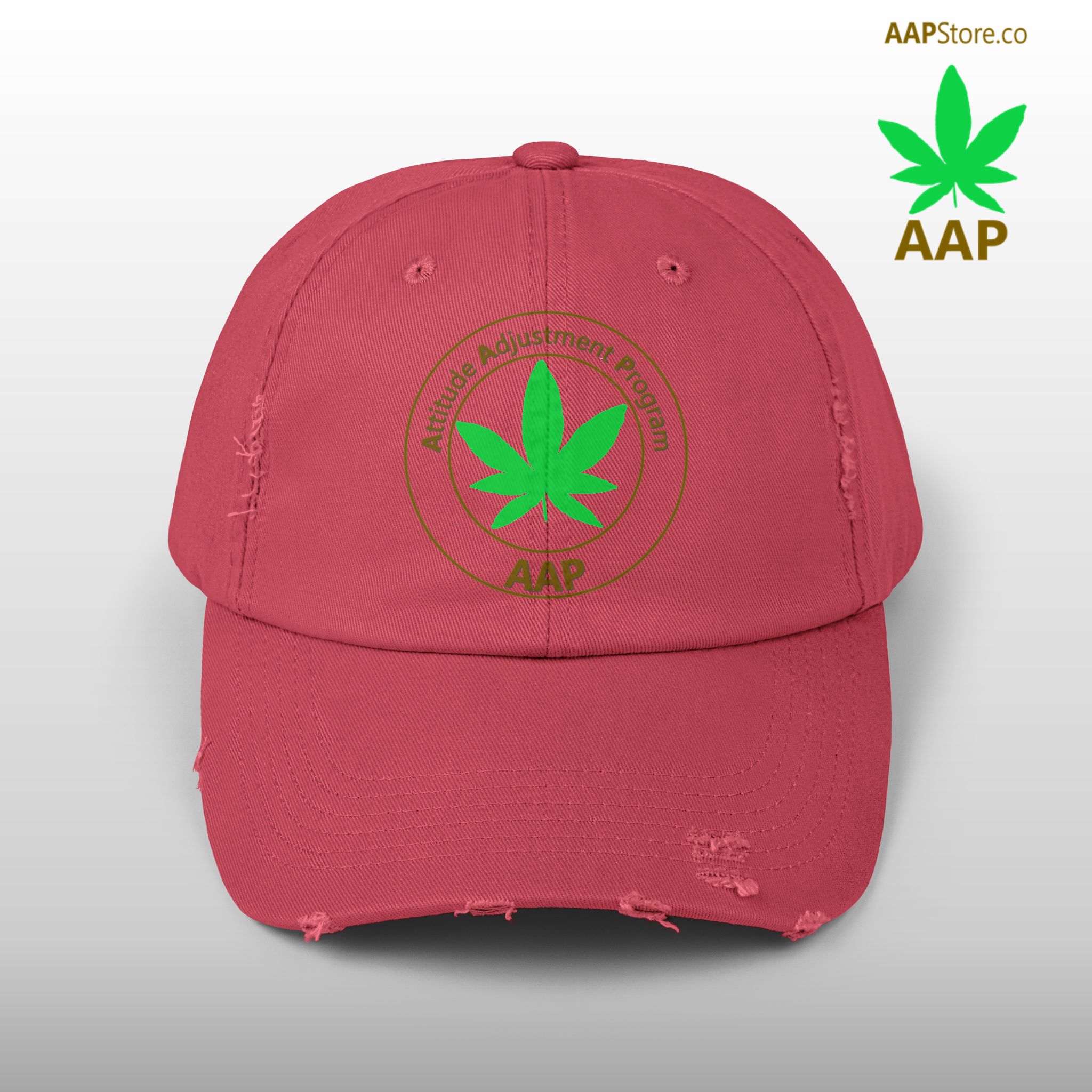 follow the program aap original distressed stoner cap