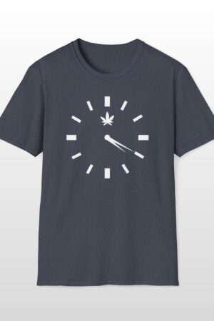 420 clock tee