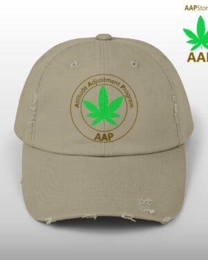 follow the program aap original distressed stoner cap