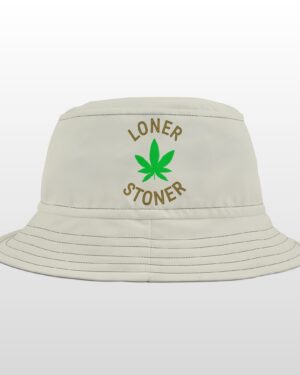loner stoner bucket hat