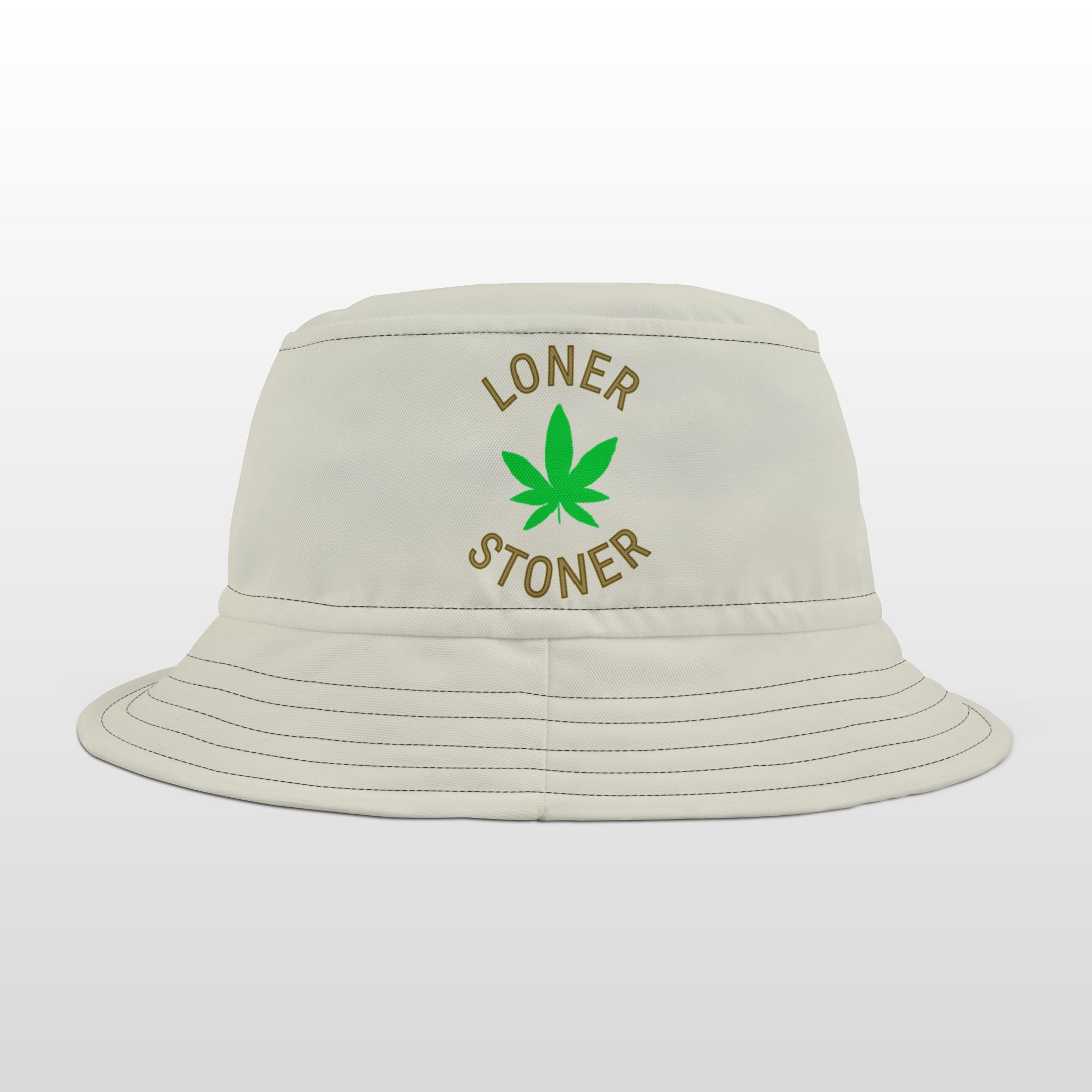 loner stoner bucket hat