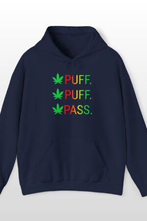 puff puff pass 420 stoner hoodie