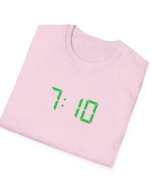 710 digital clock tee