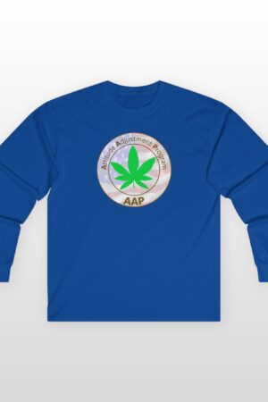 puff it up for freedom aap original freedom logo long sleeve tee