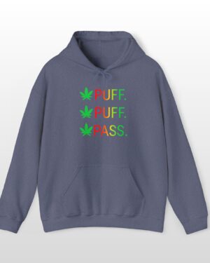 puff puff pass 420 stoner hoodie