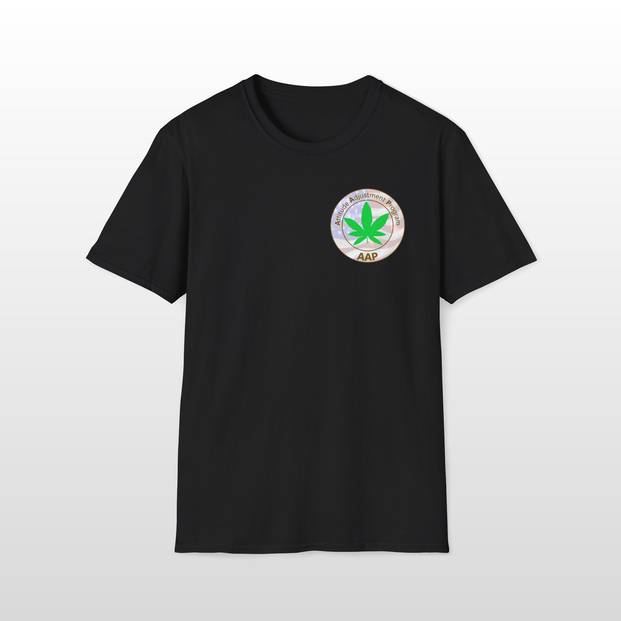 puff it up for freedom aap original we want you to follow the program 2 sided tee